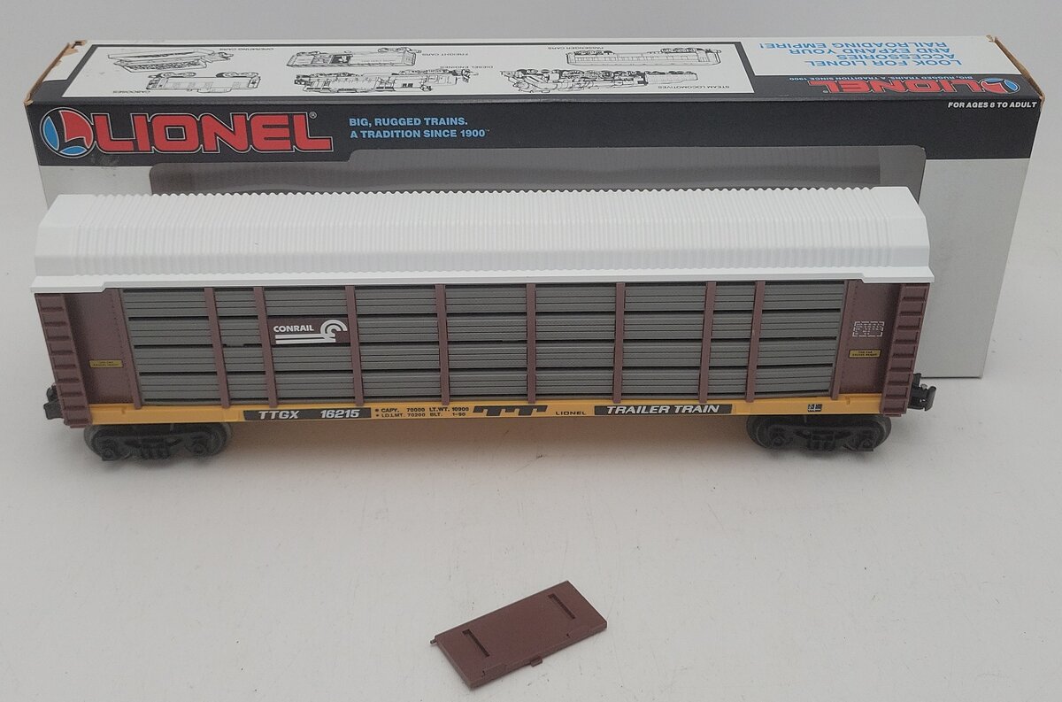 Lionel 6-16215 O Gauge Conrail Two Tier Auto Carrier EX/Box