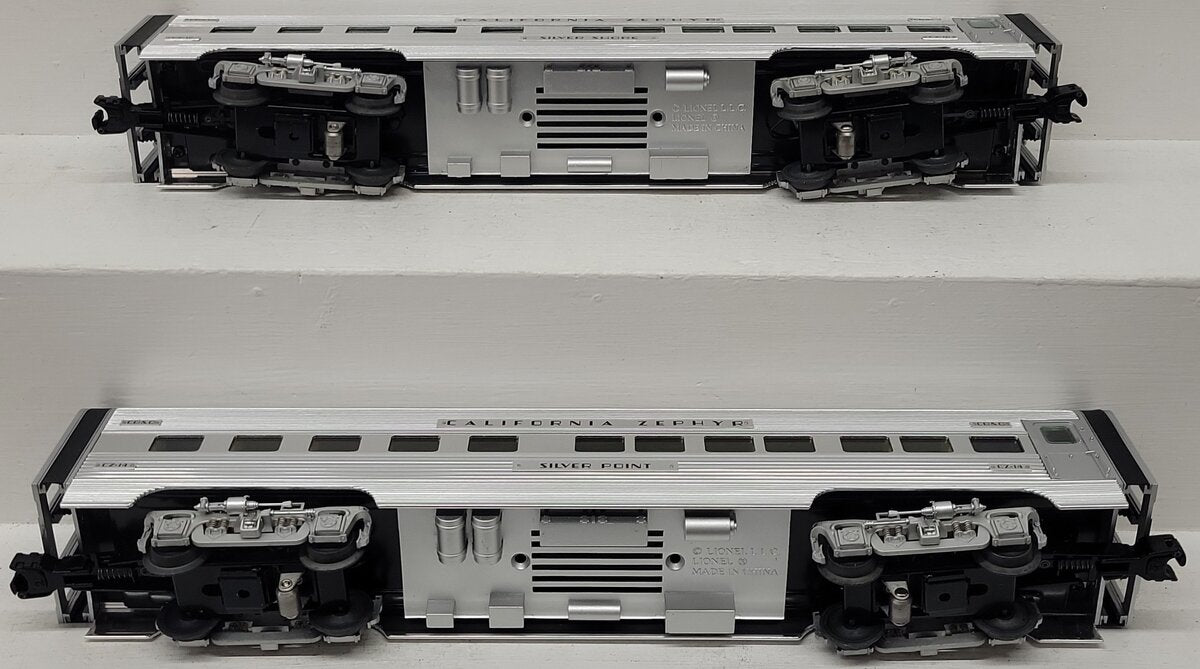 Lionel 6-29149 O Gauge Chicago Burlington & Quincy Zephyr Passenger Car Set EX/Box