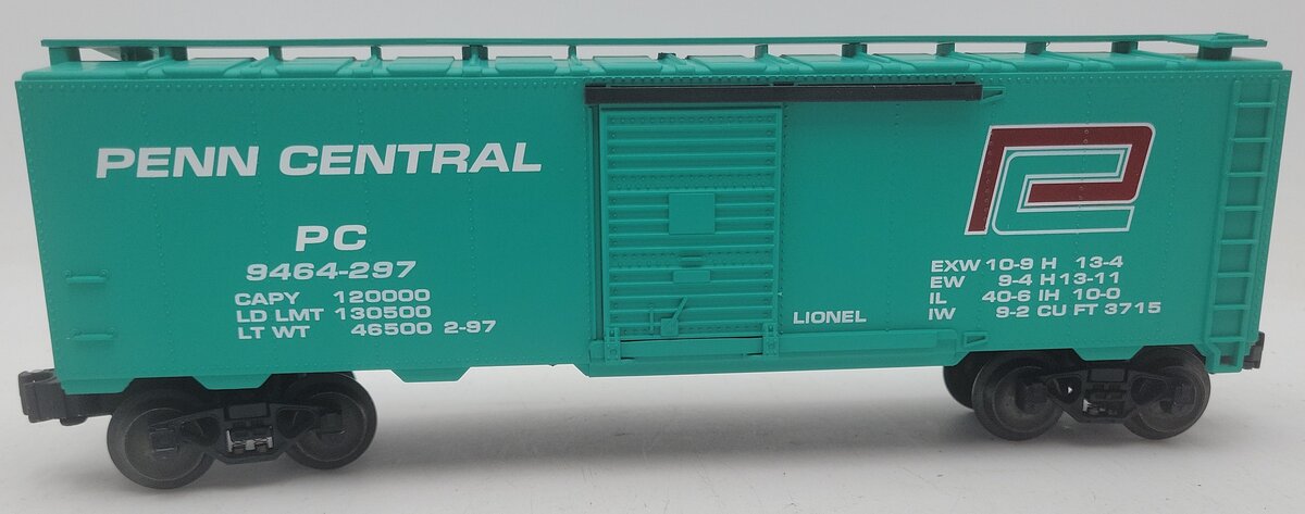Lionel 6-17225 O Gauge Penn Central Scale-Size Boxcar #9464-297 EX/Box