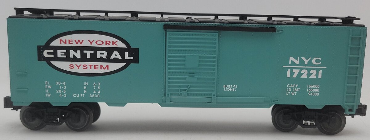 Lionel 6-17221 O Gauge New York Central Standard Boxcar #17221 EX/Box