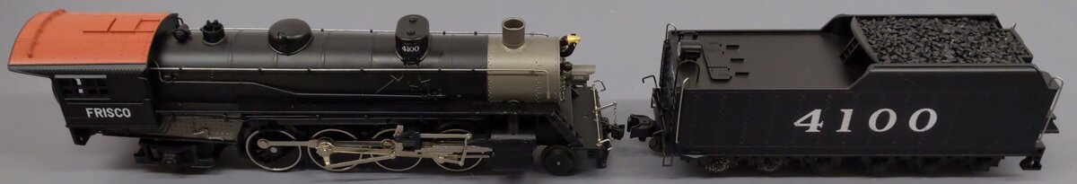 Lionel 6-18030 O Gauge Frisco 2-8-2 Mikado Steam Locomotive & Tender #4100 VG/Box