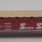 Lionel 6-17574 O Gauge Santa Fe PS-4 Flatcar w/ Wooden Deck #0081 EX/Box