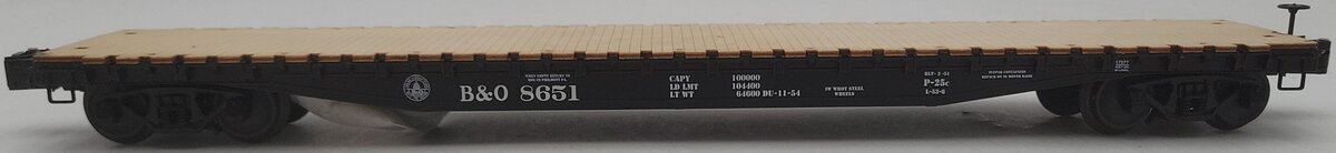 Lionel 6-17577 O Gauge Baltimore & Ohio PS-4 Flatcar #8651 EX/Box