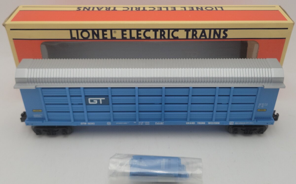 Lionel 6-16242 O Gauge Grand Trunk Western Auto Carrier #16242 EX/Box