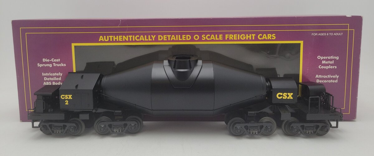 MTH 20-98209 O Gauge CSX Hot Metal Car #2 EX/Box