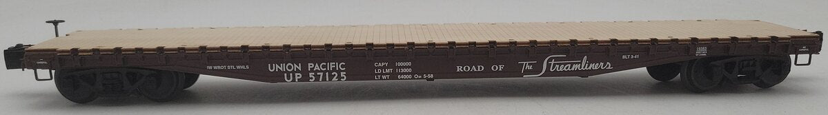 Lionel 6-19383 O Gauge Union Pacific PS-4 Flatcar w/Stakes EX/Box