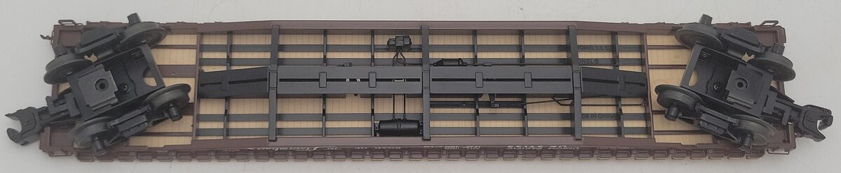 Lionel 6-19383 O Gauge Union Pacific PS-4 Flatcar w/Stakes EX/Box