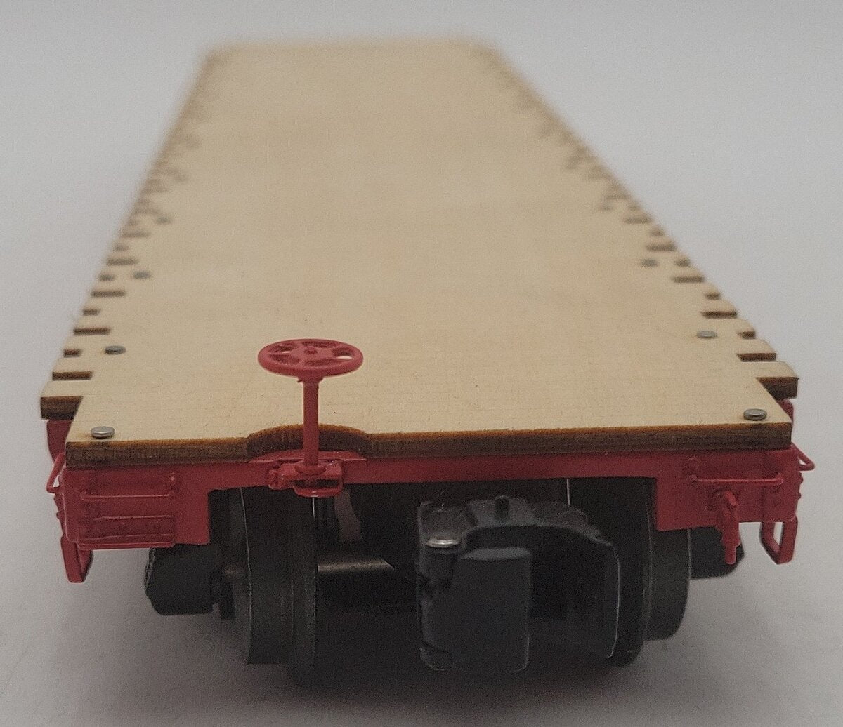 Lionel 6-29387 O GN PS-4 Flatcar w/Stakes EX/Box