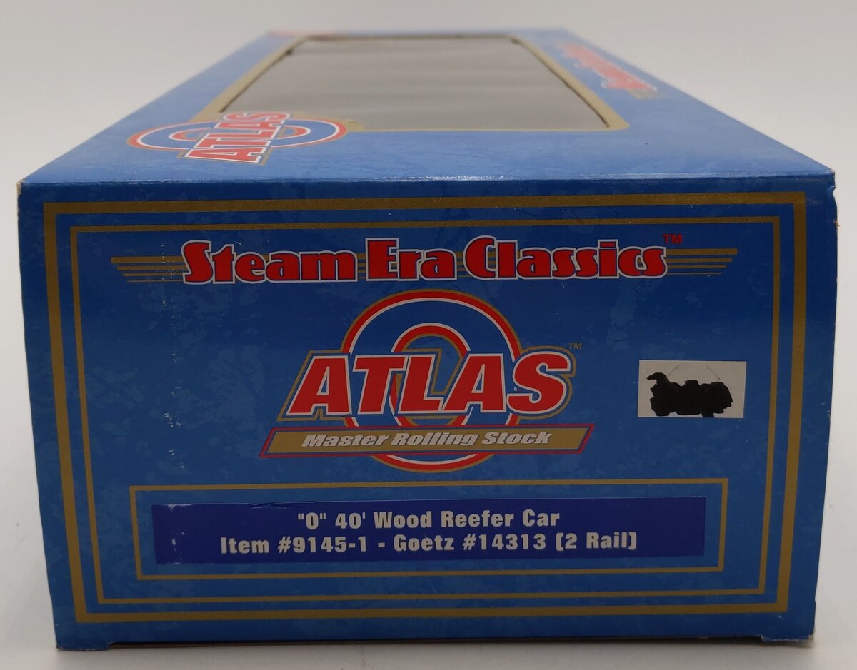 Atlas 8145-1 O Gauge Goetz Beer Billboard Refrigerator Car #14313 - 3 Rail LN/Box