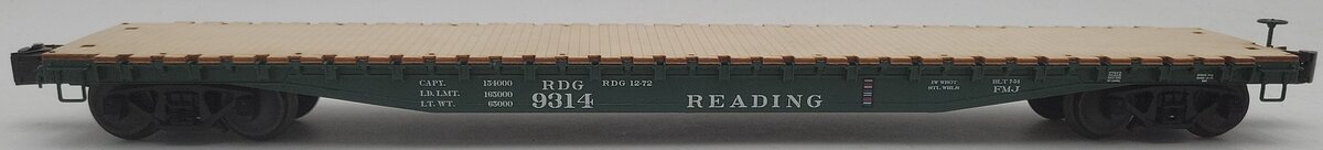 Lionel 6-27512 O Reading PS-4 Flat Car with Wood Deck #9314 EX/Box
