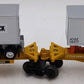 Lionel 6-19416 O Gauge Illinois Central TTUX Flatcar w/ Trailers EX/Box