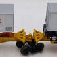Lionel 6-19416 O Gauge Illinois Central TTUX Flatcar w/ Trailers EX/Box