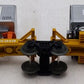 Lionel 6-19416 O Gauge Illinois Central TTUX Flatcar w/ Trailers EX/Box
