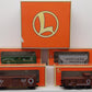Lionel 6-11977 Northern Pacific Freight Cars 4-Pack EX/Box