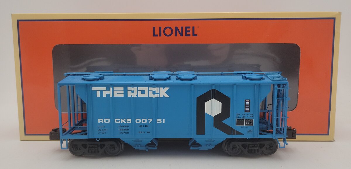 Lionel 6-27083 O Rock Island PS-2 Hopper Car LN/Box
