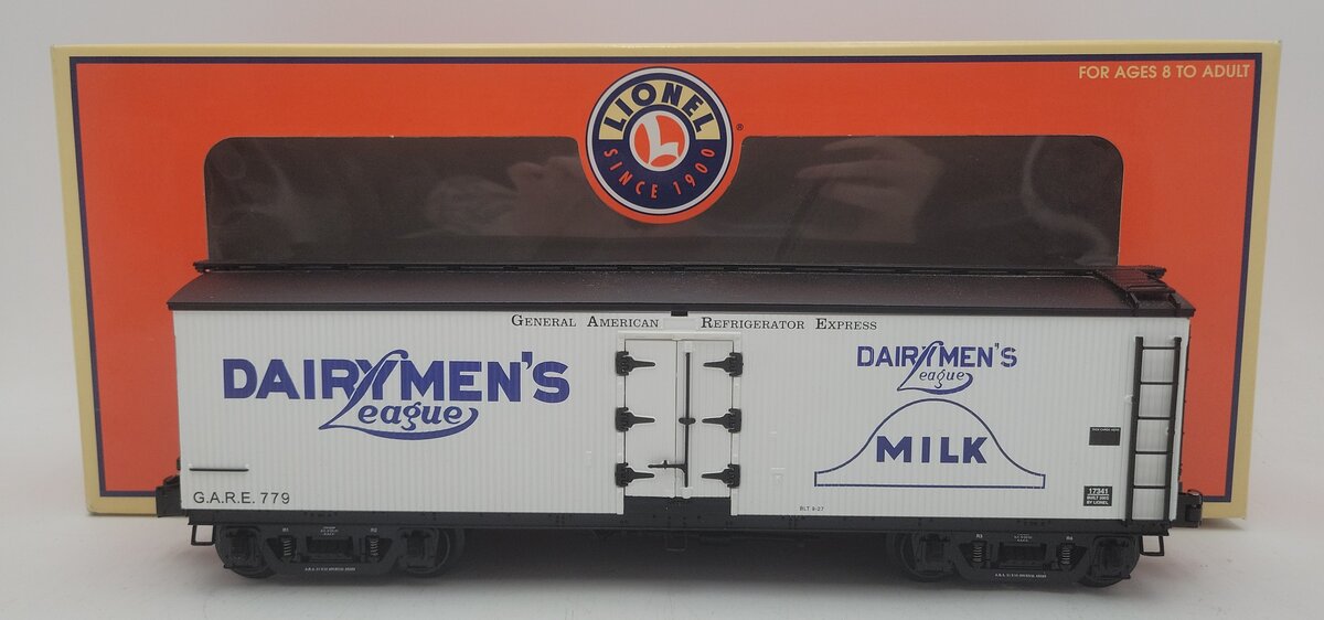 Lionel 6-17341 O Dairymen's League Milk Car #779 EX/Box