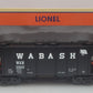 Lionel 6-27085 O Gauge Wabash PS-2 Covered Hopper Car #30425 EX/Box