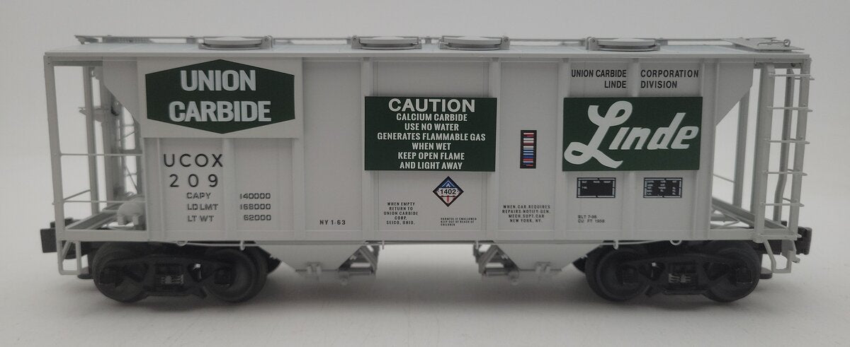 Lionel 6-85101 O Linde PS-2 Covered Hopper #209 LN/Box