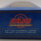 Atlas 6306-3 W.R. Grace & Co. 3-Bay Cylindrical Hopper #60901 (3 Rail) EX/Box