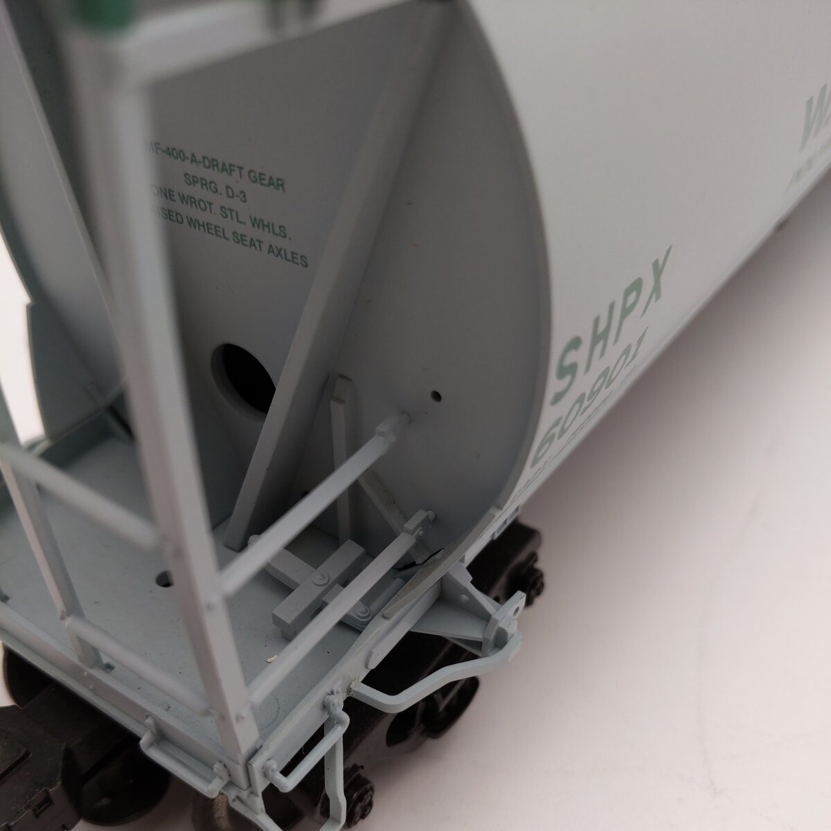 Atlas 6306-3 W.R. Grace & Co. 3-Bay Cylindrical Hopper #60901 (3 Rail) EX/Box
