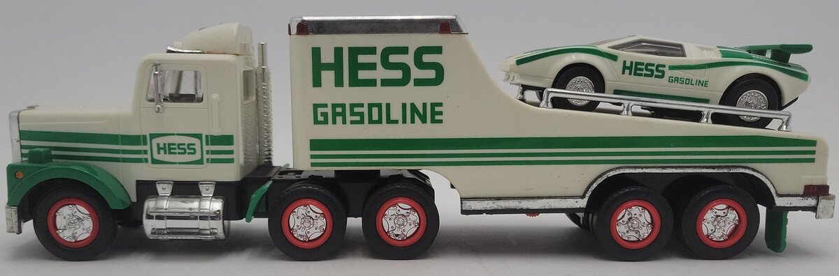 Hess 1991 1:35 Scale Diecast Toy Truck & Racer (1:87)/Box