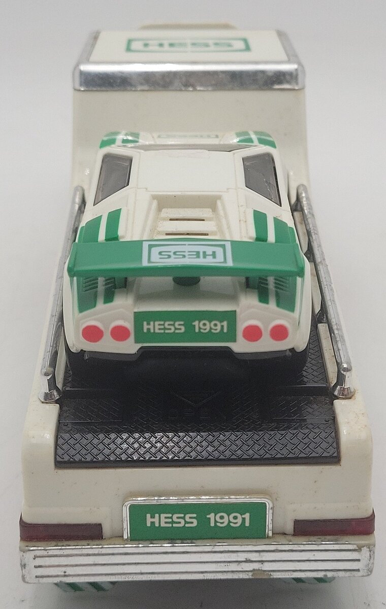 Hess 1991 1:35 Scale Diecast Toy Truck & Racer (1:87)/Box
