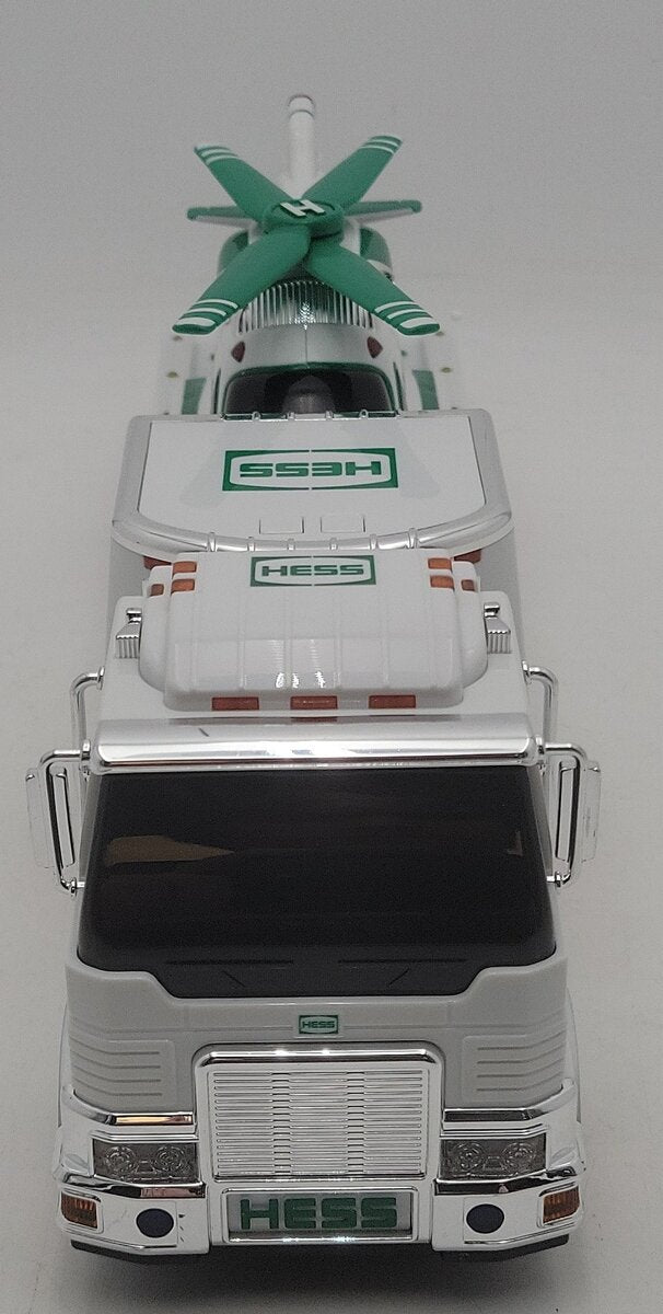 Hess 2006 Diecast Toy Truck & Helicopter w/Ramp EX/Box