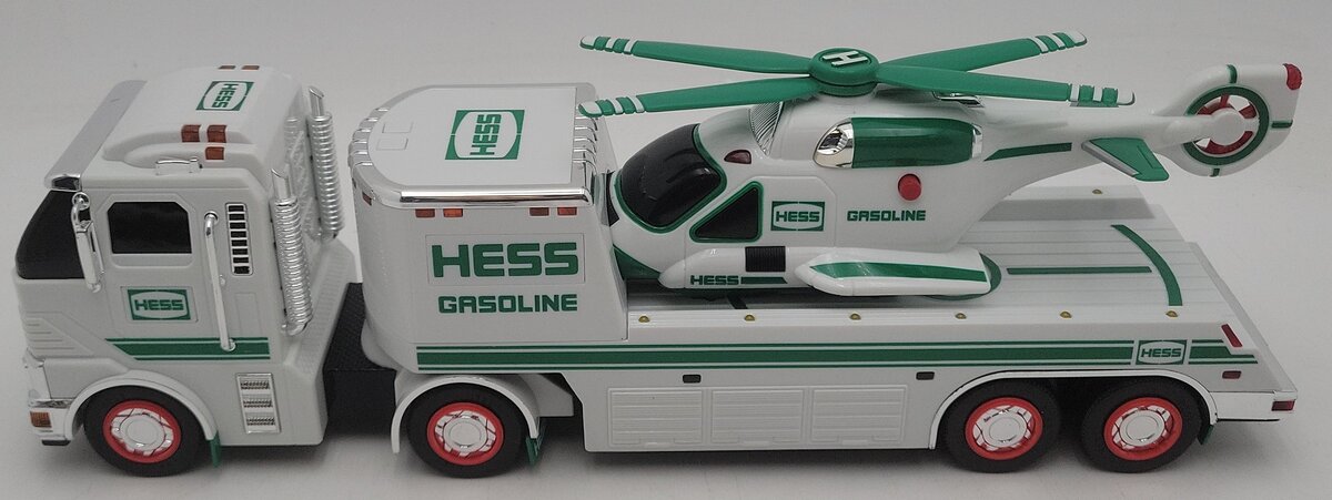Hess 2006 Diecast Toy Truck & Helicopter w/Ramp EX/Box