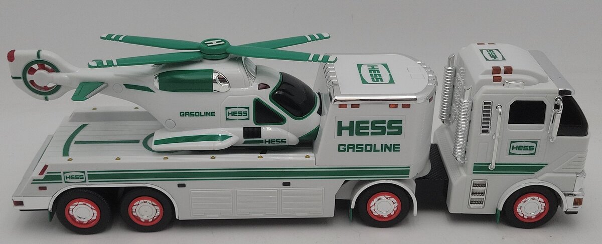Hess 2006 Diecast Toy Truck & Helicopter w/Ramp EX/Box