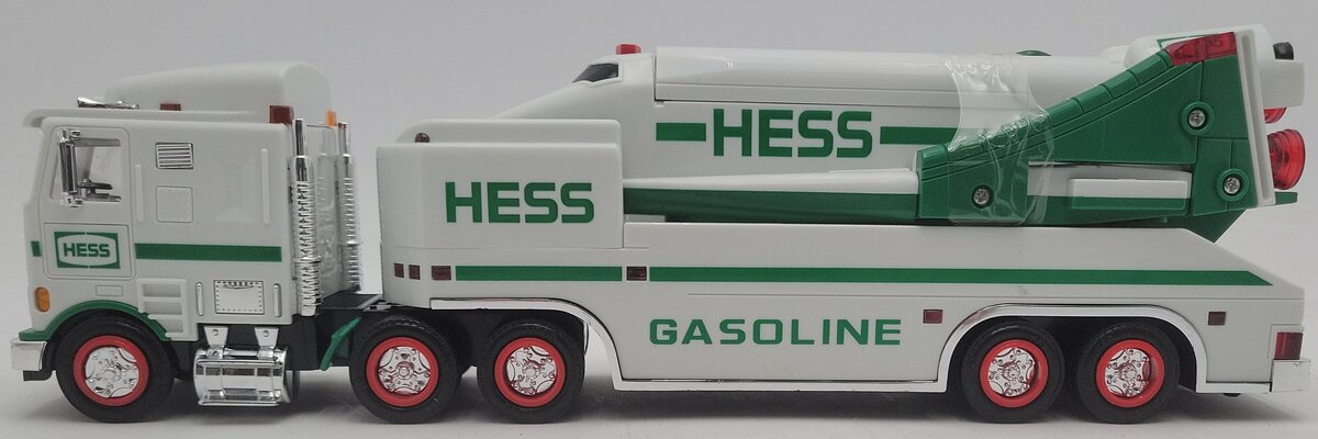 Hess 1999 Diecast Toy Truck & Space Shuttle w/Satellite EX/Box