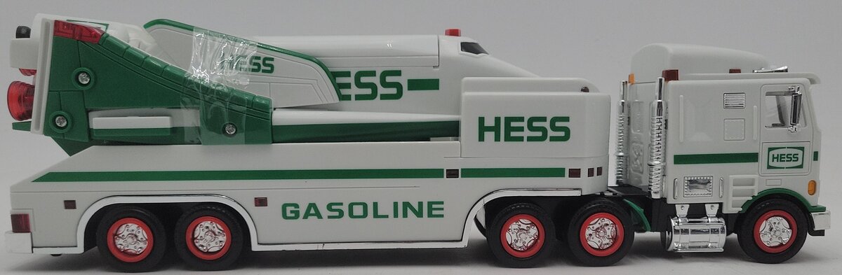 Hess 1999 Diecast Toy Truck & Space Shuttle w/Satellite EX/Box