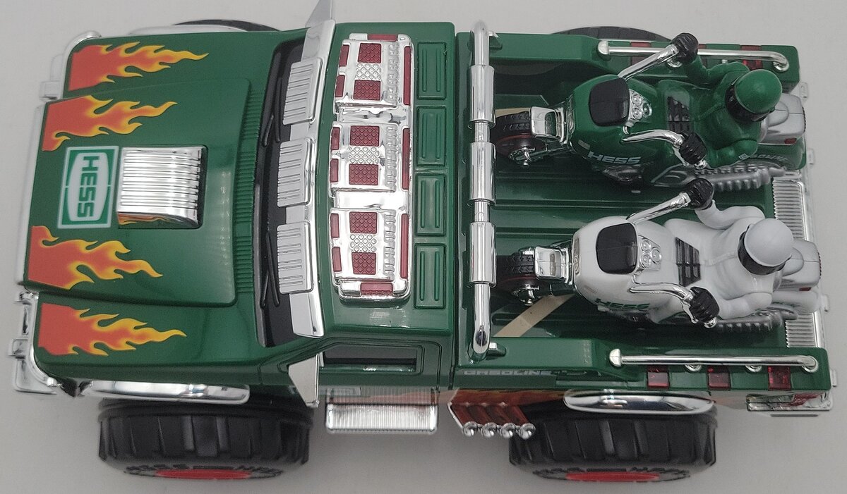 Hess 2007 Diecast Monster Truck w/Motorcycles EX/Box