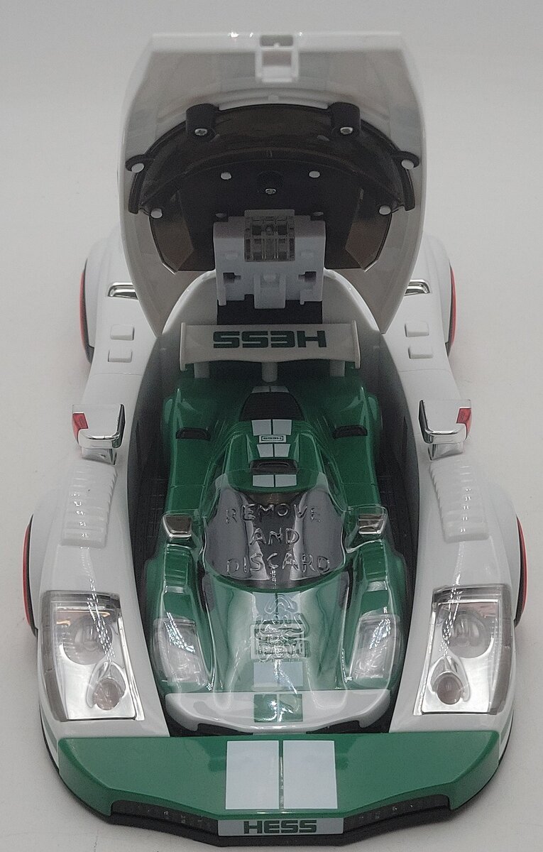 Hess 2009 Diecast Race Car and Racer w/Pull Back Motor EX/Box