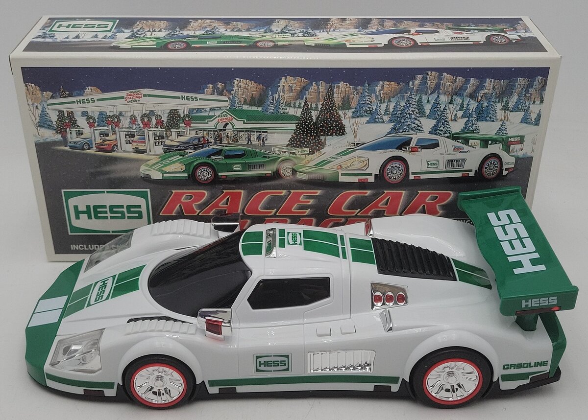 Hess 2009 Diecast Race Car and Racer w/Pull Back Motor EX/Box