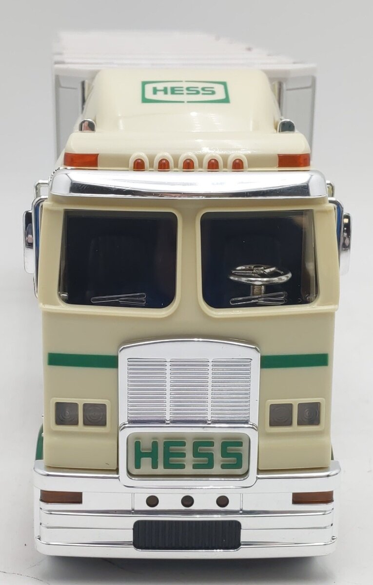 Hess 2003 Diecast Toy Truck & 2 Racecars w/Pull Back Motors EX/Box