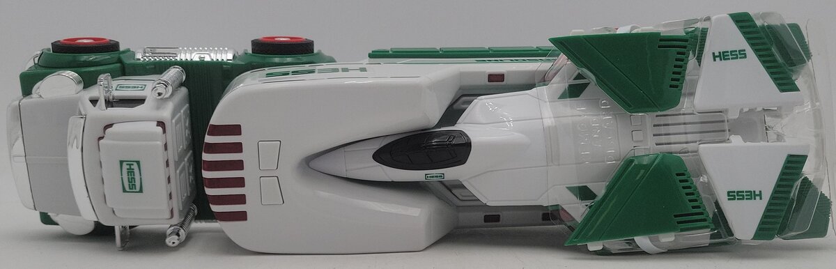 Hess 2010 Diecast Toy Truck and Jet w/Real Lights & Launch Ramp EX/Box