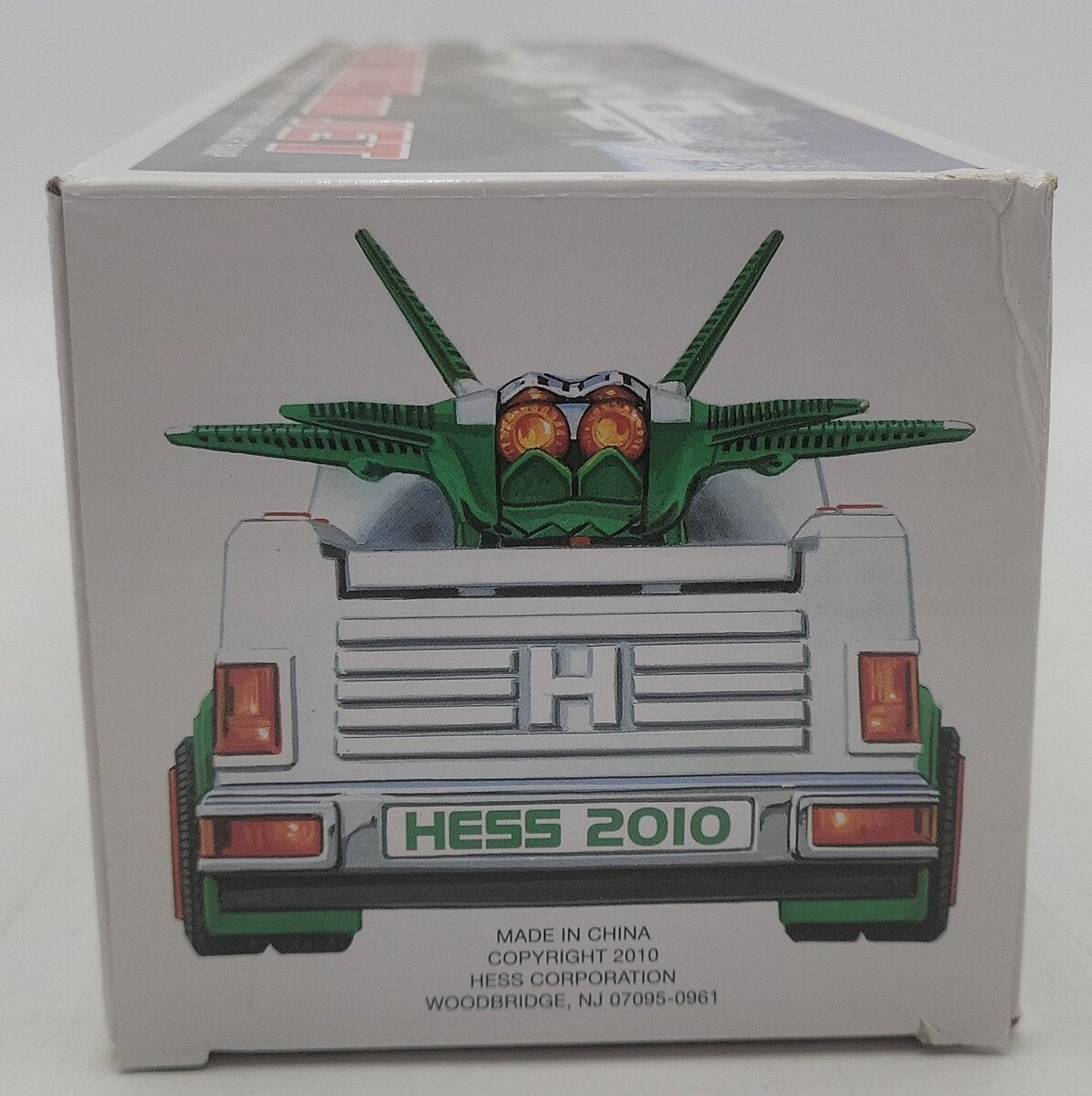 Hess 2010 Diecast Toy Truck and Jet w/Real Lights & Launch Ramp EX/Box