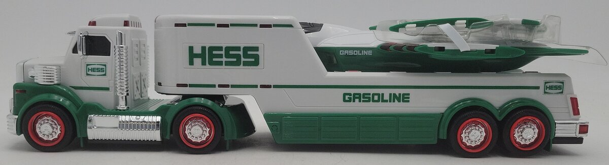 Hess 2010 Diecast Toy Truck and Jet w/Real Lights & Launch Ramp EX/Box