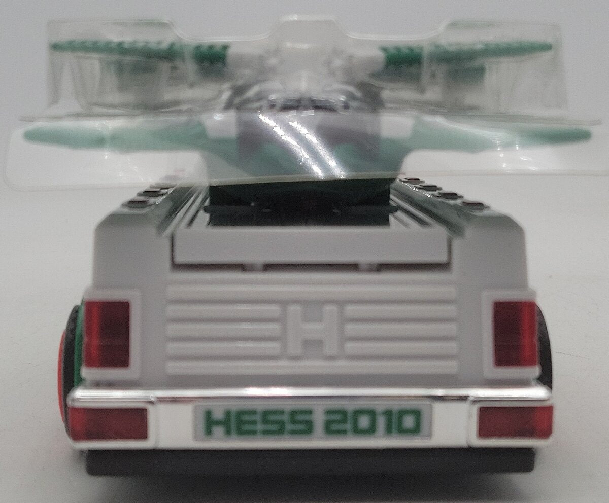 Hess 2010 Diecast Toy Truck and Jet w/Real Lights & Launch Ramp EX/Box
