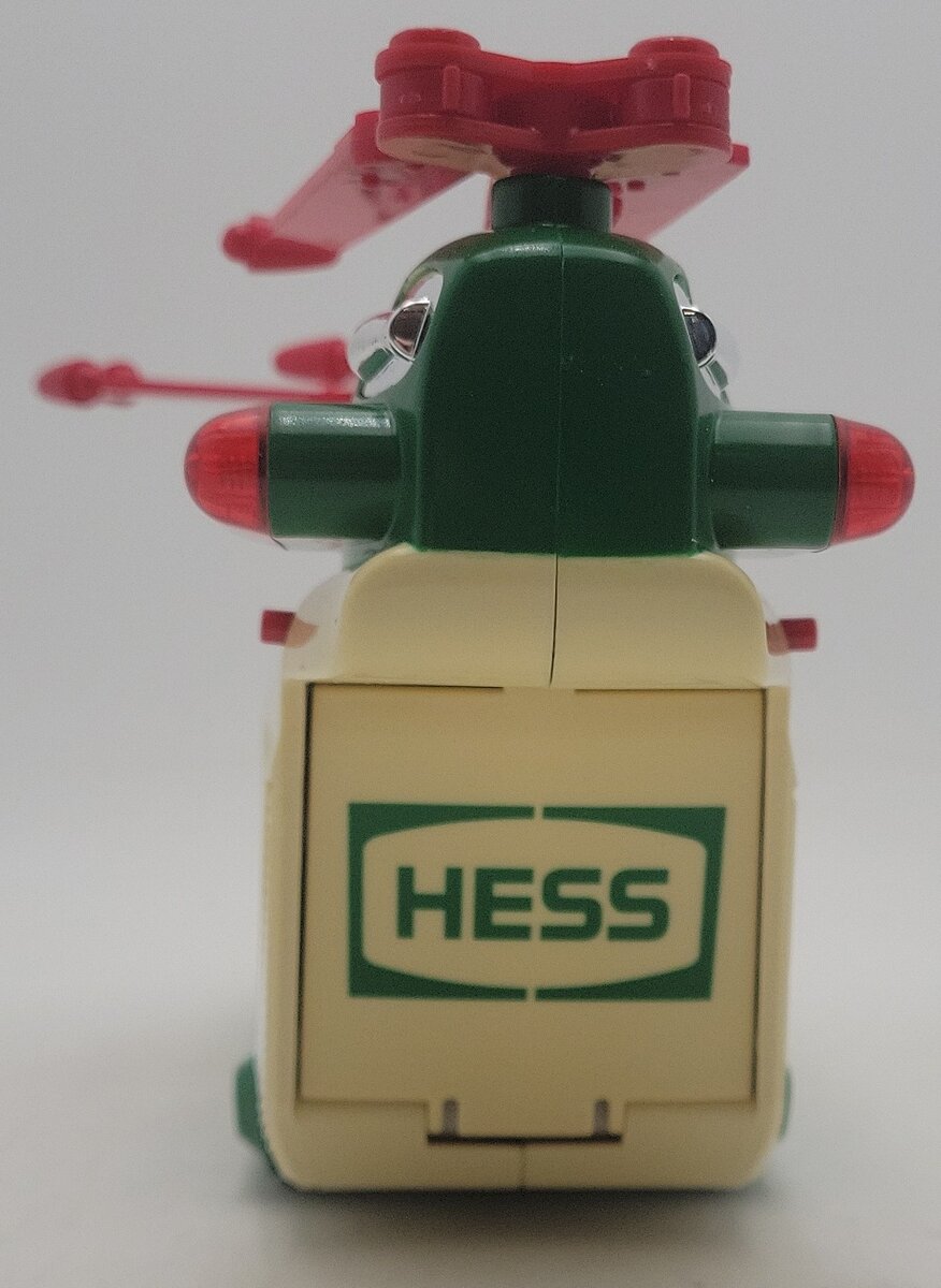 Hess Heli-Carrier W/ Jeep & Motorcycle EX/Box