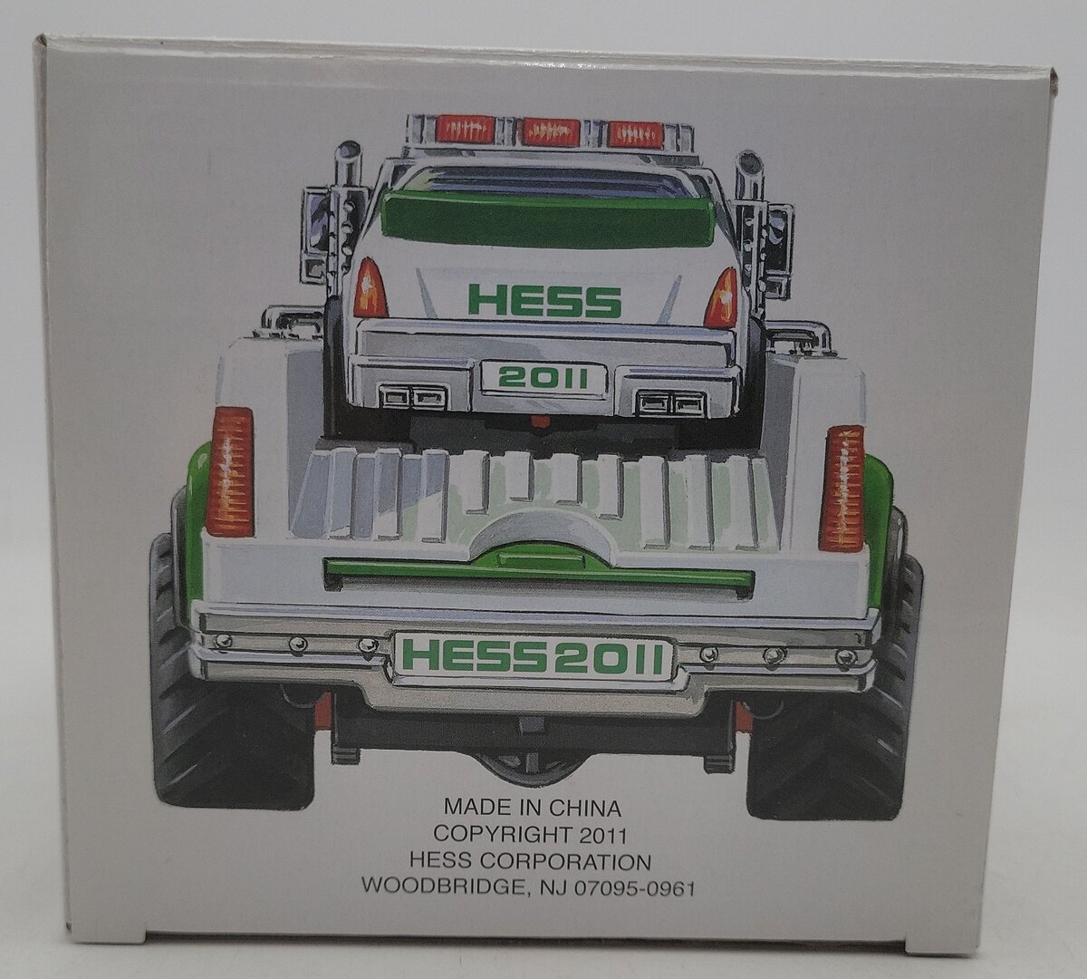 Hess 2011 Toy Truck and Race Car With Real Lights & Sound EX/Box