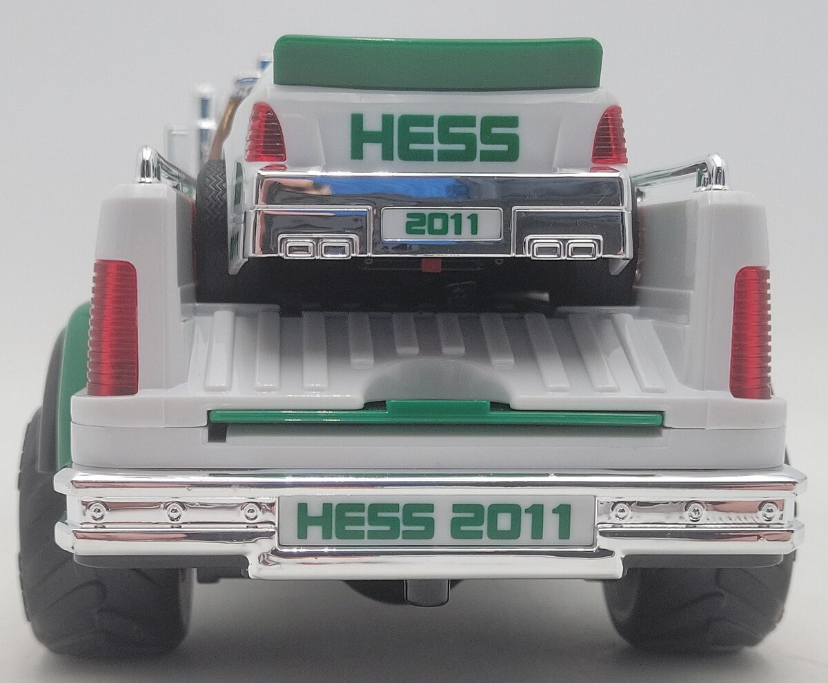 Hess 2011 Toy Truck and Race Car With Real Lights & Sound EX/Box