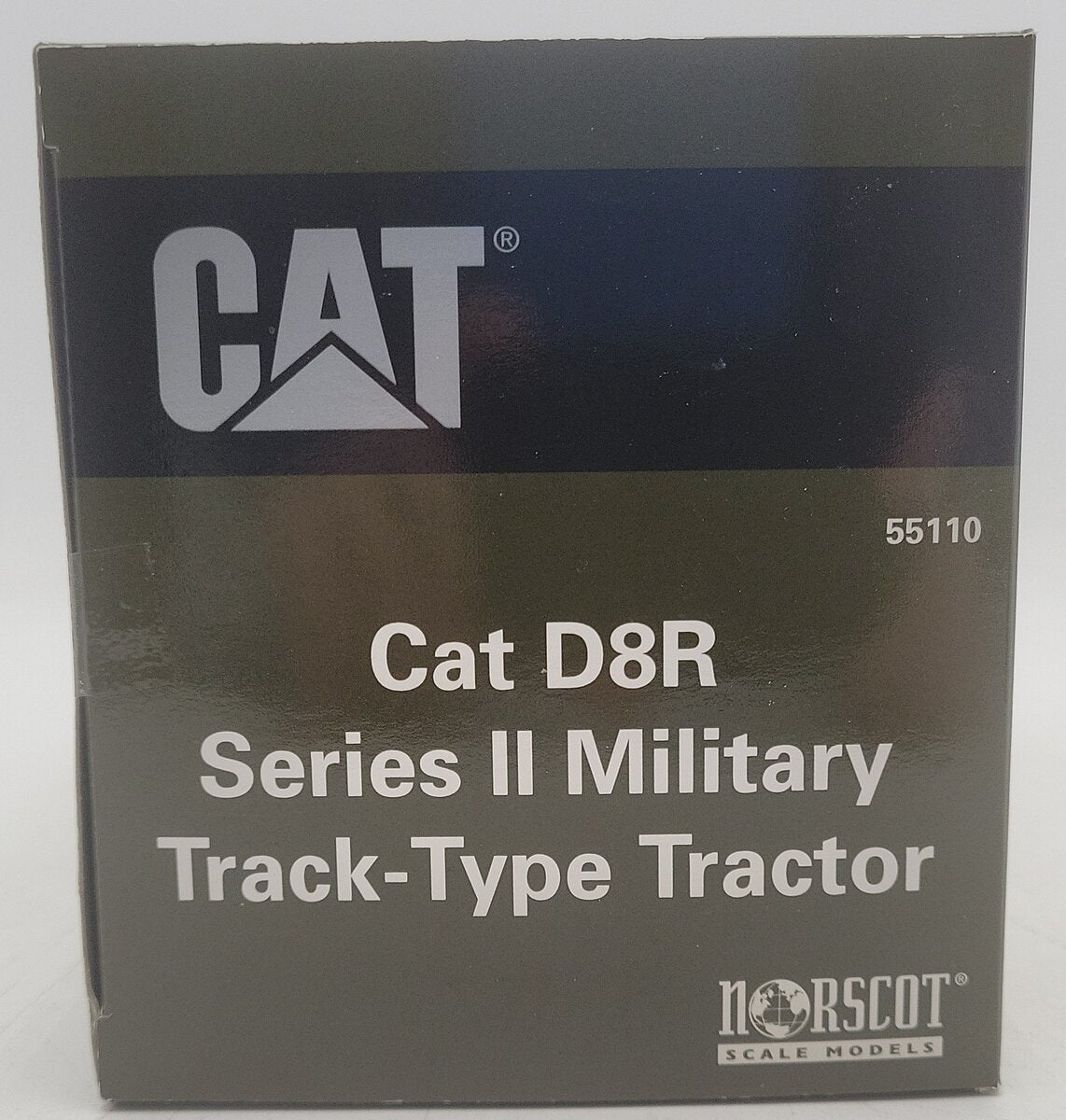 Norscot 55110 1:50 Caterpillar D8R Series II Dozer Military Construction Vehicle EX/Box