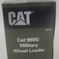 Norscot 55126 1:50 Scale Diecast Caterpillar 980G Military Wheel Loader EX/Box