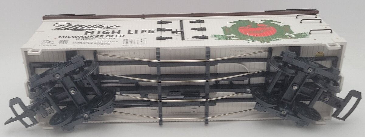 LGB 4072 G Scale Miller High Life Reefer Car #93169 EX/Box