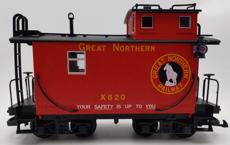 LGB 46653 G Great Northern Wood Caboose #X620 VG