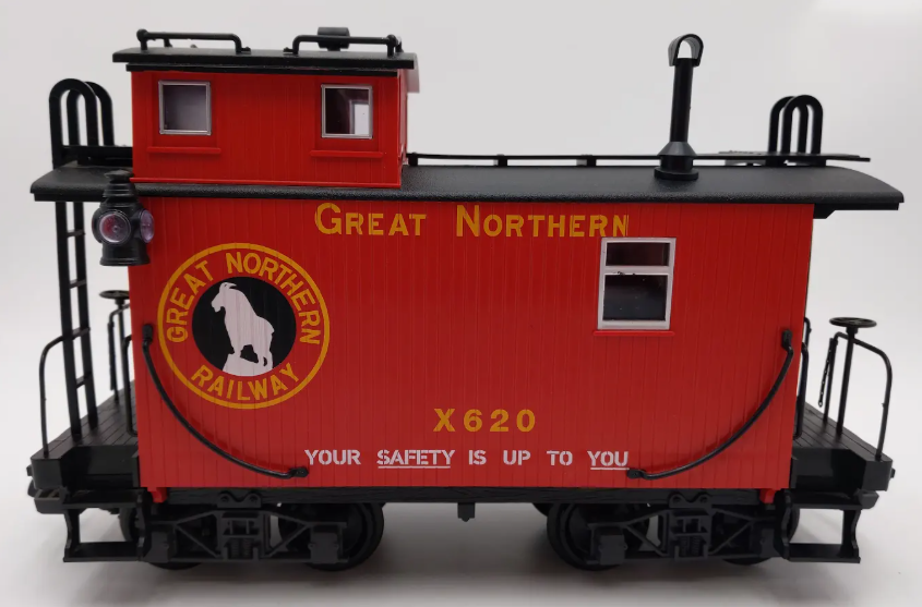 LGB 46653 G Great Northern Wood Caboose #X620 VG