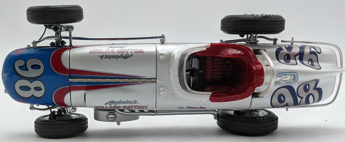 Carousel 1 1433 1:18 Scale Diecast 1962 Watson Roadster #98 Indi 500 LN