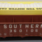 Aristo-Craft 41413P G Scale Southern 3 Bay 100 Ton Hopper #360105 (Metal Wheels) EX/Box