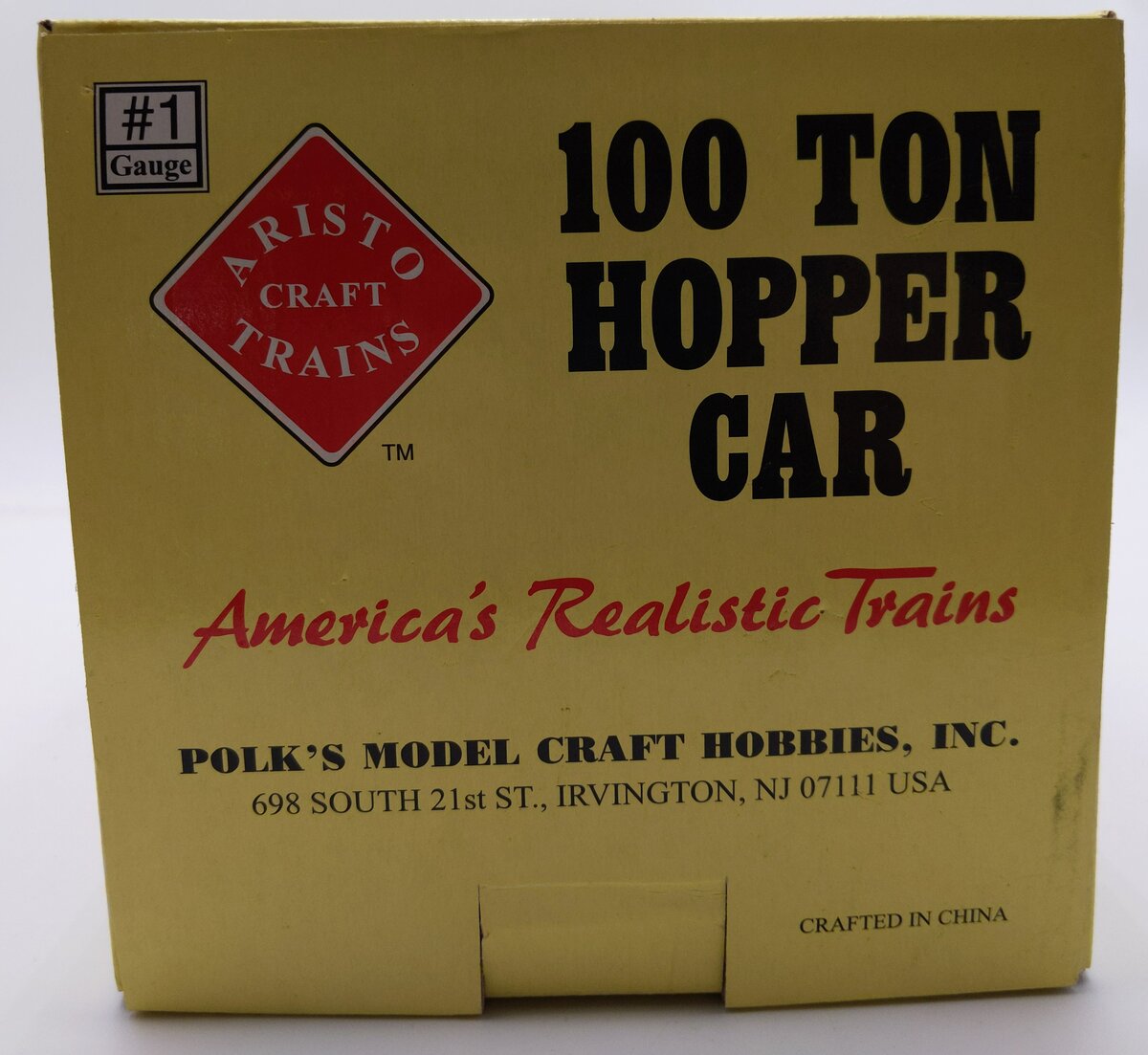 Aristo-Craft ART-41488PC-D G Scale CSX 100 Ton Hopper #481999 NIB